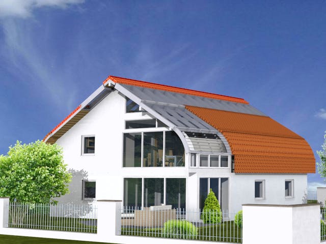Fertighaus Planungsbeispiel 159SB20 von Bio-Solar-Haus Schlüsselfertig ab 428140€, Stadtvilla Außenansicht 1 Fertighaus Planungsbeispiel 159SB20 von Bio-Solar-Haus Schlüsselfertig ab 428140€, Stadtvilla Außenansicht 1