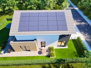 Massivhaus Entwurf SL157 von FAVORIT Massivhaus, Satteldach-Klassiker Außenansicht 6