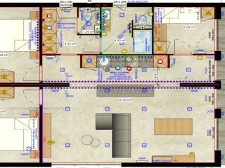 Fertighaus Miami Beach von Easy Homes - Tiny- & Modulhäuser Schlüsselfertig ab 270000€, Bungalow Grundriss 1