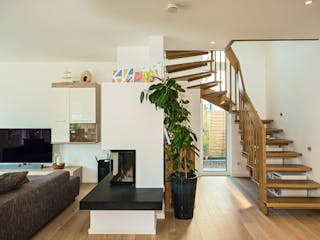 Massivhaus Pultus von ROTH MASSIVHAUS Schlüsselfertig ab 365000€, Pultdachhaus Innenansicht 2
