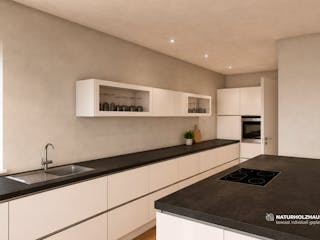 Fertighaus Einfamilienhaus Premium 210 von Naturholzhaus Bayern, Satteldach-Klassiker Innenansicht 2