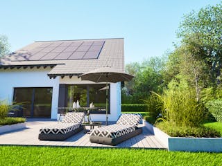 Massivhaus Entwurf NB142 von FAVORIT Massivhaus, Satteldach-Klassiker Außenansicht 15