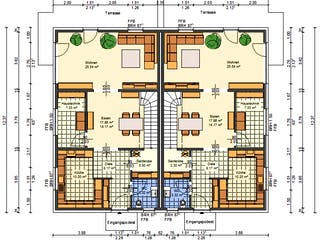 Massivhaus Ballandria von AVOS Hausbau Schlüsselfertig ab 955000€, Satteldach-Klassiker Grundriss 2