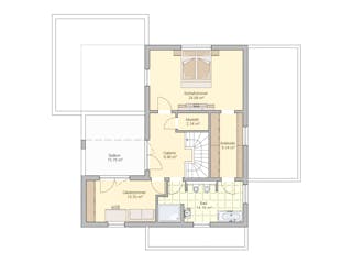 Fertighaus Lageto von Fingerhut Haus Schlüsselfertig ab 684475€, Cubushaus Grundriss 2