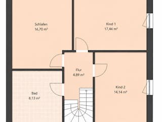 Massivhaus Stadthaus 132 von TIMOWA Massivhäuser Schlüsselfertig ab 299900€, Stadtvilla Grundriss 2