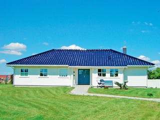 Fertighaus Magnus von AKOST Holzhäuser, Bungalow Außenansicht 1