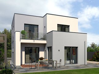 Fertighaus Cult 2 von allkauf haus, Cubushaus Außenansicht 1