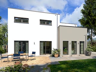 Fertighaus Cult 3 von allkauf haus, Cubushaus Außenansicht 1