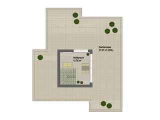 Massivhaus San Diego von ARGISOL-Bausysteme Bausatzhaus ab 86010€, Cubushaus Grundriss 3