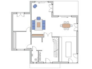 Massivhaus Dresden von Aye-Bau, Cubushaus Grundriss 1