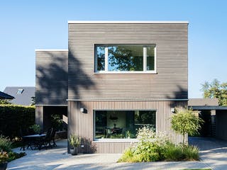 Fertighaus Emmelndorf von Bardowicks.Haus und Holzbau Schlüsselfertig ab 620000€, Cubushaus Außenansicht 1