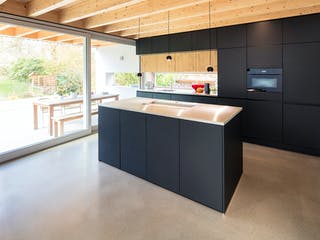 Fertighaus Marmstorf von Bardowicks.Haus und Holzbau Ausbauhaus ab 340000€, Cubushaus Innenansicht 2