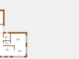 Massivhaus Big.L von Wagener Systemhausbau Schlüsselfertig ab 158000€, Bungalow Grundriss 1