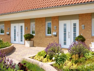 Fertighaus Billund von Danhaus Deutschland Schlüsselfertig ab 366810€, Satteldach-Klassiker Außenansicht 3