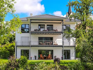 Fertighaus Haus Bohlingen von Bodenseehaus, Stadtvilla Außenansicht 3