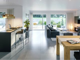 Fertighaus AMBIENCE 88 V4 von Bien-Zenker Schlüsselfertig ab 331697€, Bungalow Innenansicht 1