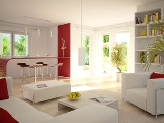 Fertighaus EVOLUTION 122 V5 von Bien-Zenker Schlüsselfertig ab 346295€, Satteldach-Klassiker Innenansicht 1