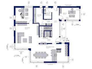 Fertighaus CONCEPT-M 211 Mannheim von Bien-Zenker Schlüsselfertig ab 1029082€, Satteldach-Klassiker Grundriss 1