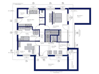 Fertighaus CONCEPT-M 211 Mannheim von Bien-Zenker Schlüsselfertig ab 1029082€, Satteldach-Klassiker Grundriss 2
