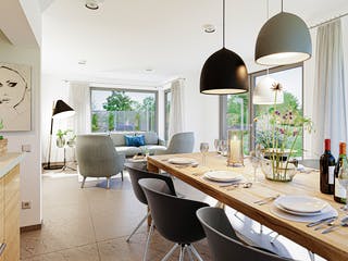 Fertighaus EDITION 123 V2 von Bien-Zenker Schlüsselfertig ab 328871€, Satteldach-Klassiker Innenansicht 2