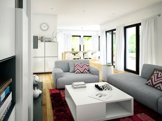 Fertighaus EVOLUTION 154 V4 von Bien-Zenker Schlüsselfertig ab 422522€, Stadtvilla Innenansicht 1