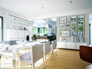 Fertighaus CELEBRATION 282 V3 von Bien-Zenker Schlüsselfertig ab 895648€, Cubushaus Innenansicht 1