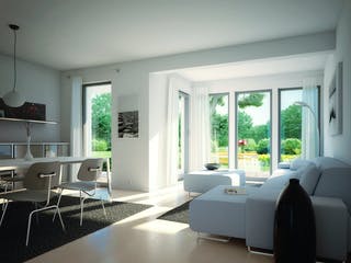 Fertighaus CELEBRATION 114 V5 XL von Bien-Zenker Schlüsselfertig ab 468187€, Pultdachhaus Innenansicht 1