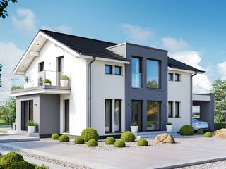 Fertighaus CONCEPT-M 167 Rheinbach von Bien-Zenker Schlüsselfertig ab 569930€, Satteldach-Klassiker Außenansicht 2