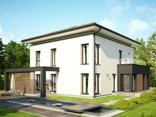 Fertighaus CONCEPT-M 193 Potsdam von Bien-Zenker Schlüsselfertig ab 718368€, Stadtvilla Außenansicht 1