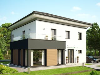 Fertighaus CONCEPT-M 193 Potsdam von Bien-Zenker Schlüsselfertig ab 718368€, Stadtvilla Außenansicht 3