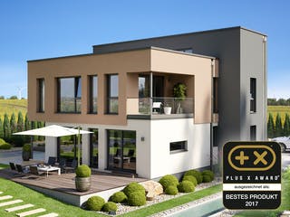 Fertighaus CONCEPT-M 198 Mülheim-Kärlich von Bien-Zenker Schlüsselfertig ab 637715€, Cubushaus Außenansicht 1