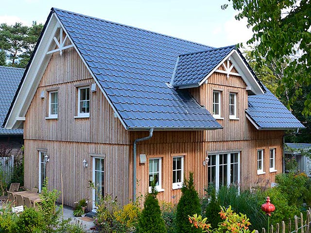 Fertighaus Alexandra (KfW-Effizienzhaus 40 EE) von Dammann-Haus Schlüsselfertig ab 360700€, Außenansicht 1 Fertighaus Alexandra (KfW-Effizienzhaus 40 EE) von Dammann-Haus Schlüsselfertig ab 360700€, Außenansicht 1