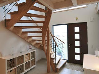 Fertighaus Julia (KfW-Effizienzhaus 40 EE) von Dammann-Haus Schlüsselfertig ab 371100€, Satteldach-Klassiker Innenansicht 3