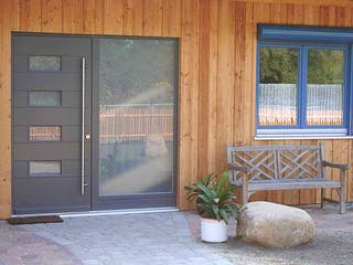 Fertighaus Rosi 2 (KfW-Effizienzhaus 40 EE) von Dammann-Haus Schlüsselfertig ab 372600€, Bungalow Außenansicht 6