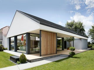Fertighaus Next 115 - MH Poing von Danwood - NEXT by Danwood, Bungalow Außenansicht 2