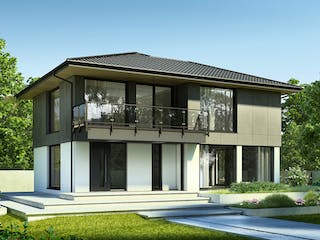 Fertighaus Next 170 WD von Danwood - NEXT by Danwood Schlüsselfertig ab 545000€, Stadtvilla Außenansicht 1