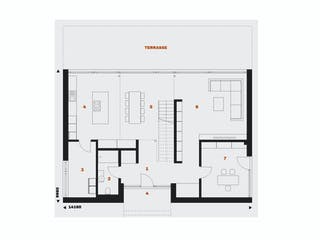Fertighaus Vision 207 von Danwood - VISION by Danwood Schlüsselfertig ab 829300€, Satteldach-Klassiker Grundriss 1