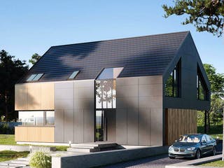 Fertighaus Vision 227 von Danwood - VISION by Danwood Schlüsselfertig ab 808100€, Satteldach-Klassiker Außenansicht 1