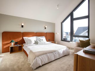 Fertighaus Musterhaus "S-Linie" Wuppertal von Danwood, Satteldach-Klassiker Innenansicht 11