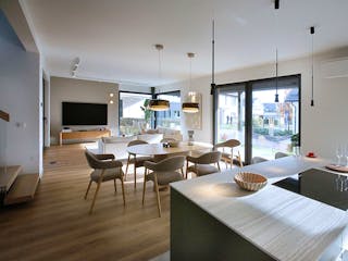 Fertighaus Musterhaus "S-Linie" Wuppertal von Danwood, Satteldach-Klassiker Innenansicht 5