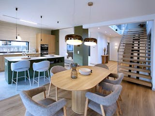 Fertighaus Musterhaus "S-Linie" Wuppertal von Danwood, Satteldach-Klassiker Innenansicht 7