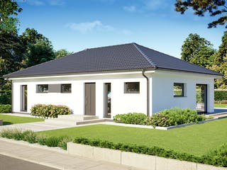 Fertighaus Perfect 101 von Danwood Schlüsselfertig ab 237500€, Bungalow Außenansicht 2