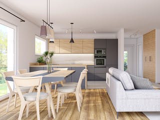 Fertighaus Perfect 101 von Danwood Schlüsselfertig ab 237500€, Bungalow Innenansicht 3