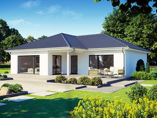 Fertighaus Perfect 112 von Danwood Schlüsselfertig ab 260800€, Bungalow Außenansicht 1