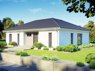 Fertighaus Perfect 112 von Danwood Schlüsselfertig ab 260800€, Bungalow Außenansicht 2