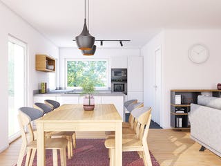 Fertighaus Perfect 95 von Danwood Schlüsselfertig ab 231500€, Bungalow Innenansicht 3