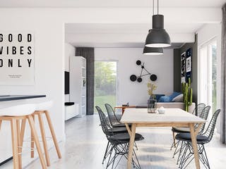 Fertighaus Point 121 von Danwood Schlüsselfertig ab 274300€, Satteldach-Klassiker Innenansicht 3