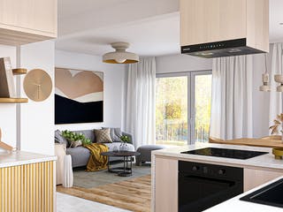 Fertighaus Point 133.1 von Danwood Schlüsselfertig ab 285300€, Satteldach-Klassiker Innenansicht 1