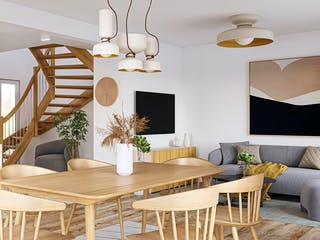 Fertighaus Point 133.1 von Danwood Schlüsselfertig ab 285300€, Satteldach-Klassiker Innenansicht 2