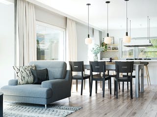 Fertighaus Point 144 von Danwood Schlüsselfertig ab 301000€, Satteldach-Klassiker Innenansicht 3